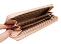 Portfel Damski Skóra Włoska Rovicky (PL) Duży Z Metalowym Suwakiem Piórnik PU R-PFF-01 RÓŻOWY 19,5 x 10,5 x 2  [cm]