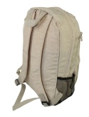 Praktyczny Plecak Materiałowy BAG STREET 2212 ECRU  42 x 32 x 13cm 
