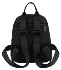 Sportowy Praktyczny I Wygodny Plecak Peterson CPY-07 Z Poliestru CZARNY 25 x 23 x 12 [cm]