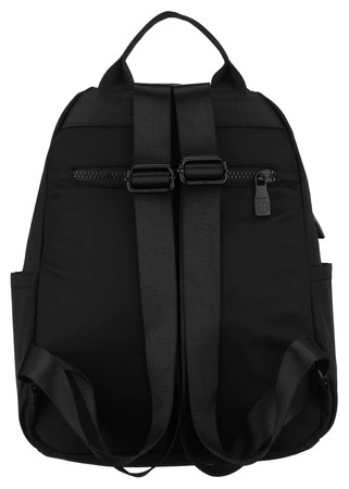 Sportowy Praktyczny I Wygodny Plecak Peterson CPY-09 Z Poliestru CZARNY 32 x 27 x 12 [cm]