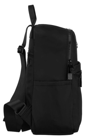 Sportowy Praktyczny I Wygodny Plecak Peterson CPY-09 Z Poliestru CZARNY 32 x 27 x 12 [cm]