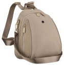 Sportowy Praktyczny I Wygodny Plecak Peterson CPY-08 Z Poliestru ECRU 28 x 25 x 12 [cm]