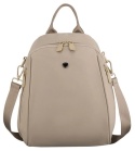 Sportowy Praktyczny I Wygodny Plecak Peterson CPY-08 Z Poliestru ECRU 28 x 25 x 12 [cm]