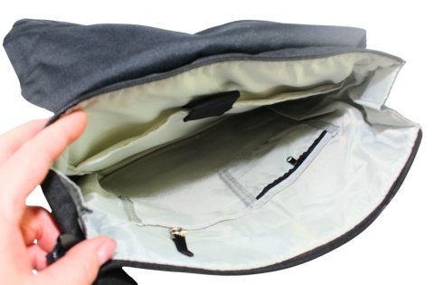 Stylowy i Elegancki Plecak Wodoodporny Jennifer Jones 4098 CZARNO - ZIELONY 40 x 35 x 12