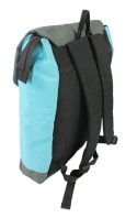 Stylowy i Elegancki Plecak Jennifer Jones 4098 SZARO - NIEBIESKI 40 x 35 x 12 [cm]