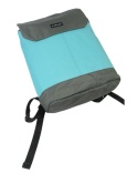 Stylowy i Elegancki Plecak Jennifer Jones 4098 SZARO - NIEBIESKI 40 x 35 x 12 [cm]