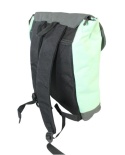 Stylowy i Elegancki Plecak Jennifer Jones 4098 SZARO- ZIELONY 40 x 35 x 12 [cm]