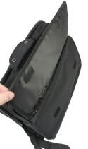 Torba Męska Materiałowa Peterson (PL) Pozioma Duża PTN-R-6528 CZARNY 40 x 30 x 16 [cm]
