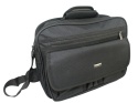 Torba Męska Materiałowa Peterson (PL) Pozioma Średnia PTN-R-6512 CZARNY 36 x 26 x 11 [cm]