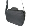 Torba Męska Materiałowa Peterson (PL) Pozioma Średnia PTN-R-6512 CZARNY 36 x 26 x 11 [cm]