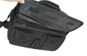 Torba Męska Materiałowa Peterson (PL) Pozioma Średnia PTN-R-6512 CZARNY 36 x 26 x 11 [cm]