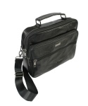 Torba męska ROVICKY CZARNA R-13206-L Pozioma Skóra Naturalana 26 x 22 x 8 [cm]