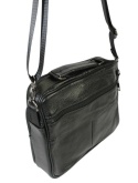 Torba męska ROVICKY CZARNA R-13206-L Pozioma Skóra Naturalana 26 x 22 x 8 [cm]