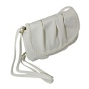 Torebka Ze Skóry Naturalnej Cielęcej Bag Street 3257-2 Listonoszka BIAŁA 24 x 17 x 7 [cm]