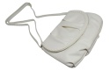 Torebka Ze Skóry Naturalnej Cielęcej Bag Street 3257-2 Listonoszka BIAŁA 24 x 17 x 7 [cm]