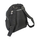 Praktyczny Plecak Wodoodporny Lekki Materiał Kresz BAG STREET 2266 CZARNY 30 x 24 x 13 [cm]