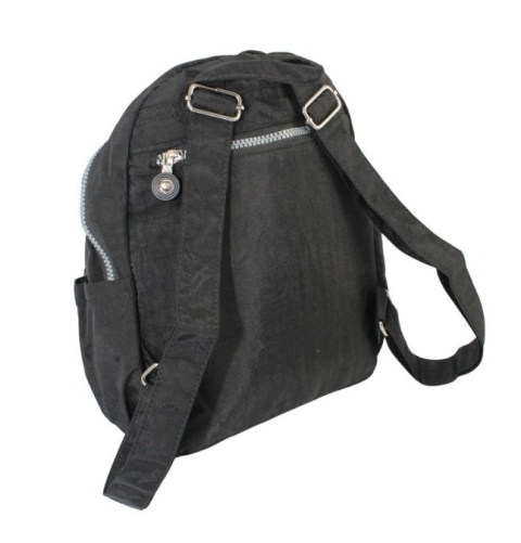 Praktyczny Plecak Wodoodporny Lekki Materiał Kresz BAG STREET 2266 CZARNY 30 x 24 x 13 [cm]