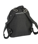 Praktyczny Plecak Wodoodporny Lekki Materiał Kresz BAG STREET 2266 CZARNY 30 x 24 x 13 [cm]