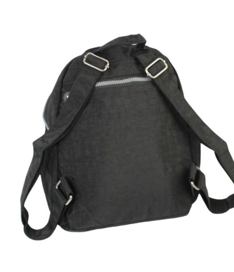 Praktyczny Plecak Wodoodporny Lekki Materiał Kresz BAG STREET 2266 CZARNY 30 x 24 x 13 [cm]