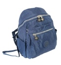 Praktyczny Plecak Wodoodporny Lekki Materiał Kresz BAG STREET 2266 GRANATOWY 30 x 24 x 13 [cm]