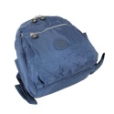 Praktyczny Plecak Wodoodporny Lekki Materiał Kresz BAG STREET 2266 GRANATOWY 30 x 24 x 13 [cm]