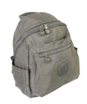 Praktyczny Plecak Wodoodporny Lekki Materiał Kresz BAG STREET 2266 SZARY 30 x 24 x 13 [cm]