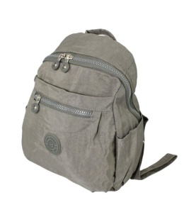 Praktyczny Plecak Wodoodporny Lekki Materiał Kresz BAG STREET 2266 SZARY 30 x 24 x 13 [cm]