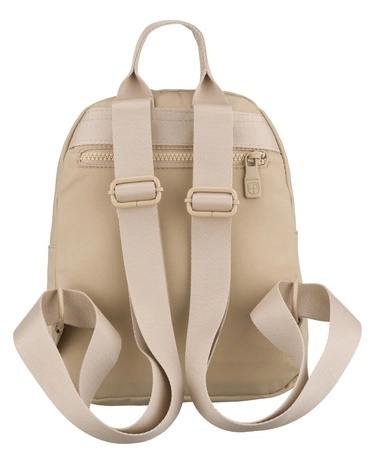Sportowy Praktyczny I Wygodny Plecak Peterson CPY-07 Z Poliestru ECRU 25 x 23 x 12 [cm]