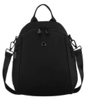Sportowy Praktyczny I Wygodny Plecak Peterson CPY-08 Z Poliestru CZARNY 28 x 25 x 12 [cm]