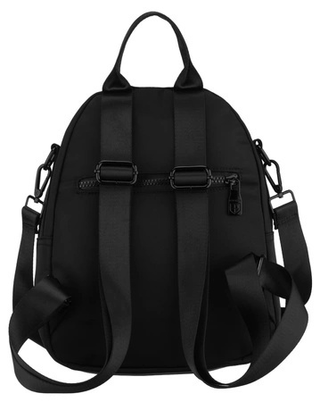 Sportowy Praktyczny I Wygodny Plecak Peterson CPY-08 Z Poliestru CZARNY 28 x 25 x 12 [cm]