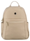 Sportowy Praktyczny I Wygodny Plecak Peterson CPY-09 Z Poliestru ECRU 32 x 27 x 12 [cm]