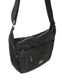 Stylowa Pozioma Torba Duża Na Ramię Bag Street NR 2264 CZARNY 33 x 26 x 13 [cm]