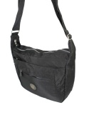 Stylowa Pozioma Torba Duża Na Ramię Bag Street NR 2264 CZARNY 33 x 26 x 13 [cm]
