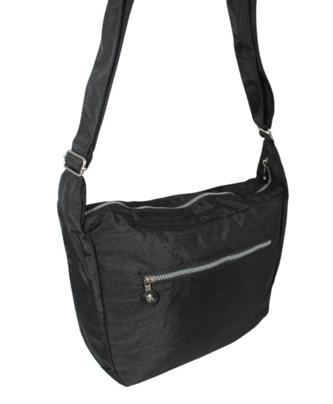 Stylowa Pozioma Torba Duża Na Ramię Bag Street NR 2264 CZARNY 33 x 26 x 13 [cm]