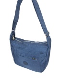 Stylowa Pozioma Torba Duża Na Ramię Bag Street NR 2264 GRANATOWY 33 x 26 x 13 [cm]