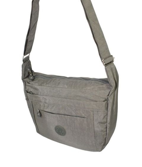 Stylowa Pozioma Torba Duża Na Ramię Bag Street NR 2264 SZARY 33 x 26 x 13 [cm]