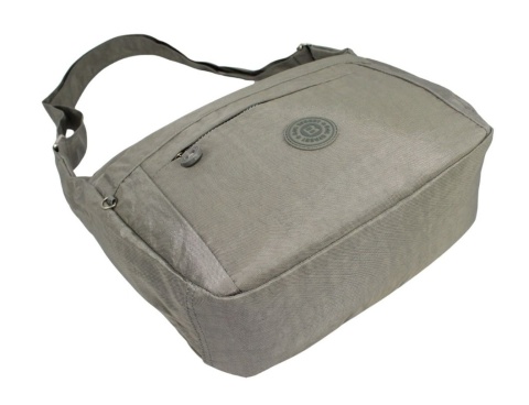 Stylowa Pozioma Torba Duża Na Ramię Bag Street NR 2264 SZARY 33 x 26 x 13 [cm]