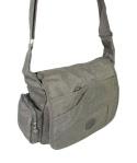Stylowa Pozioma Torba Średnia Na Ramię Bag Street NR 2222 SZARA 30 x 25 x 10 [cm]
