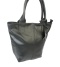Torebka Skórzana MAGRE (PL) KLEOPATRA Shopper Bag Skóra Naturalna CZARNA Gładka