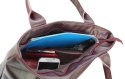 Torebka Skórzana MAGRE (PL) KLEOPATRA Shopper Bag Skóra Naturalna MLECZNA CZEKOLADA Gładka 