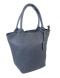 Torebka Skórzana MAGRE (PL) KLEOPATRA Shopper Bag Skóra Naturalna GRANATOWY 