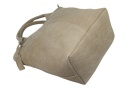 Torebka Skórzana MAGRE (PL) KLEOPATRA Shopper Bag Skóra Naturalna Surowa Skóra BEŻOWY