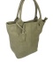 Torebka Skórzana MAGRE (PL) KLEOPATRA Shopper Bag Skóra Naturalna Surowa Skóra OLIWKOWY