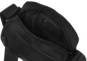 Elegancka Torba/Saszetka Średnia Na Ramię Peterson PTN 73201 CZARNY 19 x 17 x 6,5 [cm]