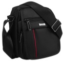 Elegancka Torba/Saszetka Średnia Na Ramię Peterson PTN 73201 CZARNY 19 x 17 x 6,5 [cm]