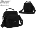 Elegancka Torba/Saszetka Średnia Na Ramię Peterson PTN 73214 CZARNY 20 x 18 x 8 [cm]