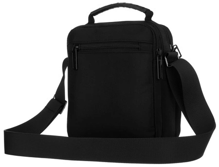 Elegancka Torba/Saszetka Średnia Na Ramię Peterson PTN 73214 CZARNY 20 x 18 x 8 [cm]