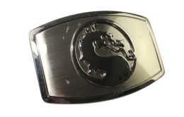Klamra Do Paska Pełna Blaszka Z Bolczykiem 40 mm Metalowa Solidna Z Połyskiem KBOL40/114 