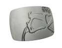 Klamra Do Paska Pełna Blaszka Z Bolczykiem 40 mm Metalowa Solidna Z Połyskiem KBOL40/115 "ONE-LINE ART"