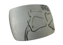 Klamra Do Paska Pełna Blaszka Z Bolczykiem 40 mm Metalowa Solidna Z Połyskiem KBOL40/115 "ONE-LINE ART"